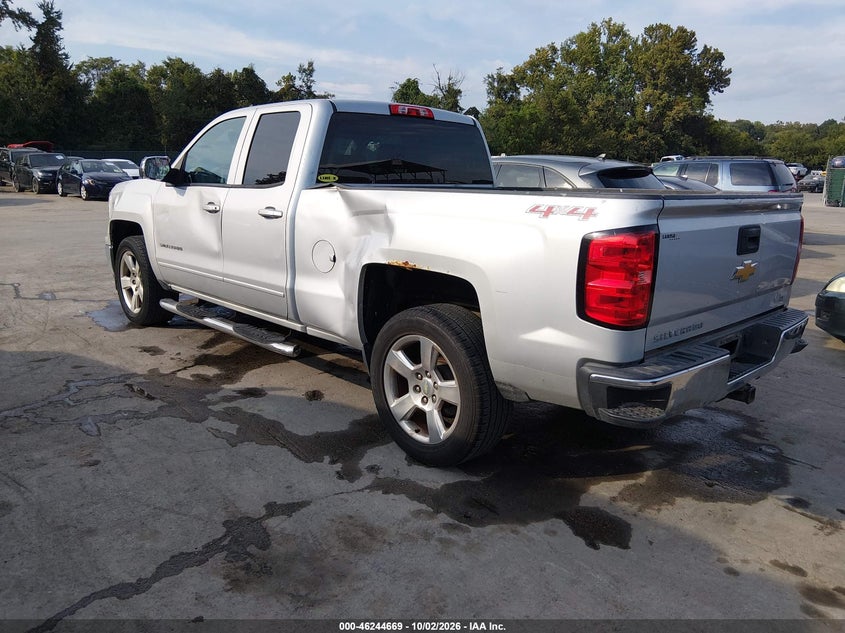 Vin: 1gcvkrec9fz195673, lot: 46744695, chevrolet silverado 1500 lt 20153