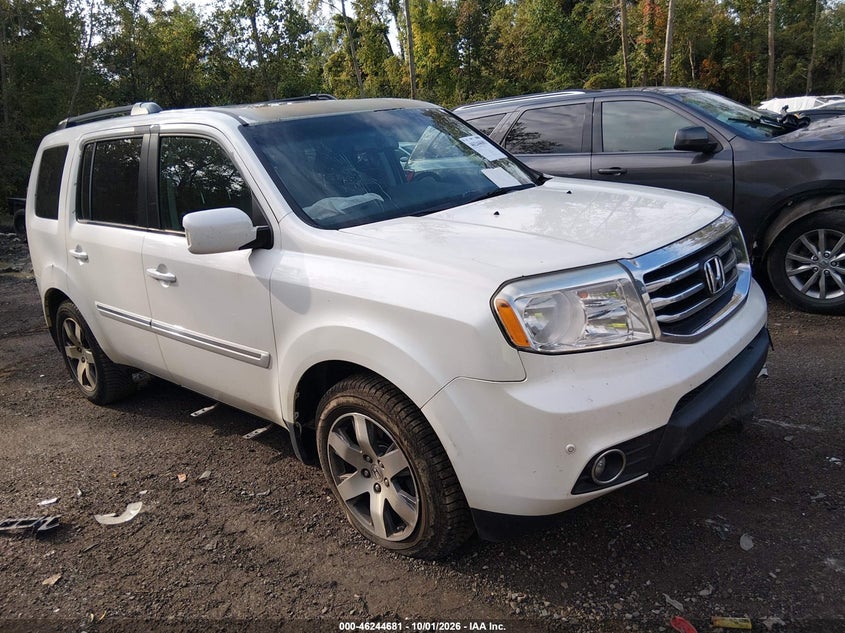 Vin: 5fnyf4h98eb022025, lot: 46744707, honda pilot touring 2014 img_1