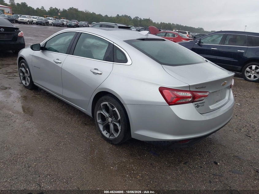 Vin: 1g1zd5st5mf046354, lot: 46744721, chevrolet malibu fwd lt 20213