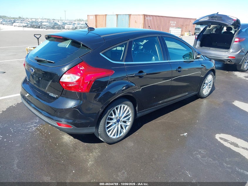 Vin: 1fadp3n22el406737, lot: 46744795, ford focus titanium 20144