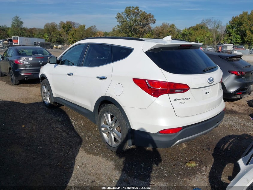 Vin: 5xyzudla2dg122396, lot: 46744868, hyundai santa fe sport 2.0t 20133
