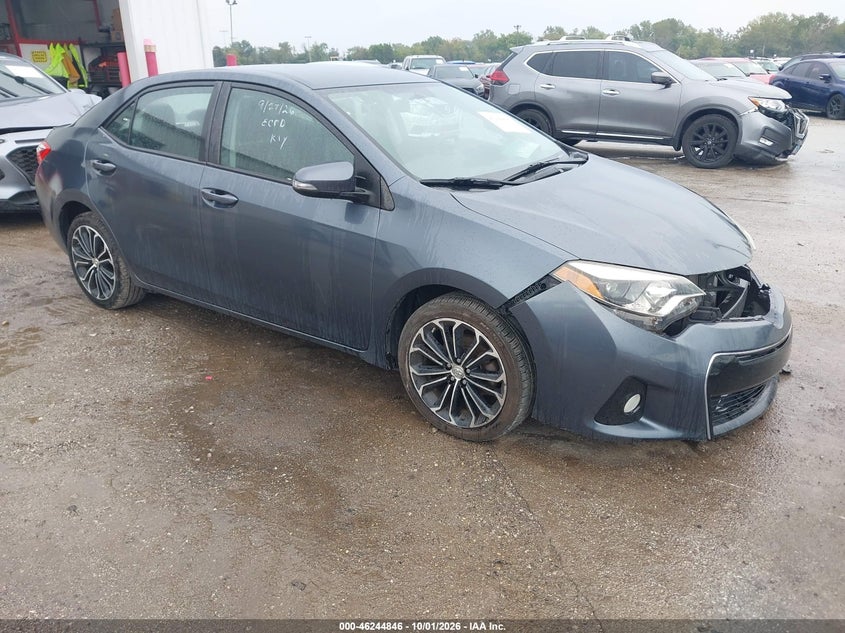Vin: 2t1burhe3gc644559, lot: 46744872, toyota corolla s plus 20161