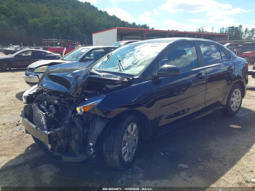 Vin: 3kpa24ad4ne439336, lot: 46744899, kia rio s 20222