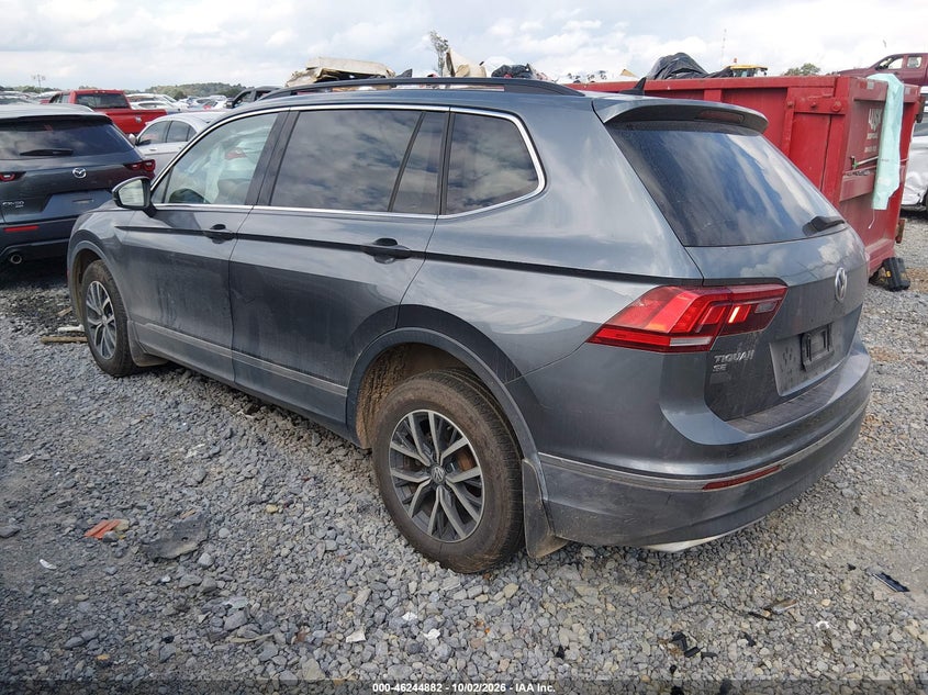 Vin: 3vv2b7ax3jm215394, lot: 46744908, volkswagen tiguan 2.0t se/2.0t sel 20183