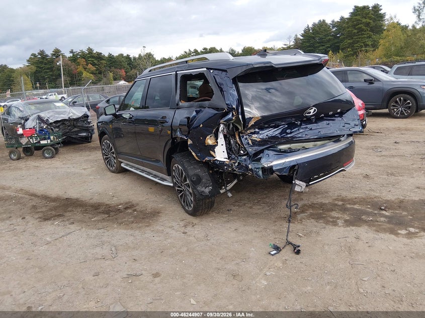 Vin: km8rmesa5tu102658, lot: 46744933, hyundai palisade hybrid calligraphy 20263
