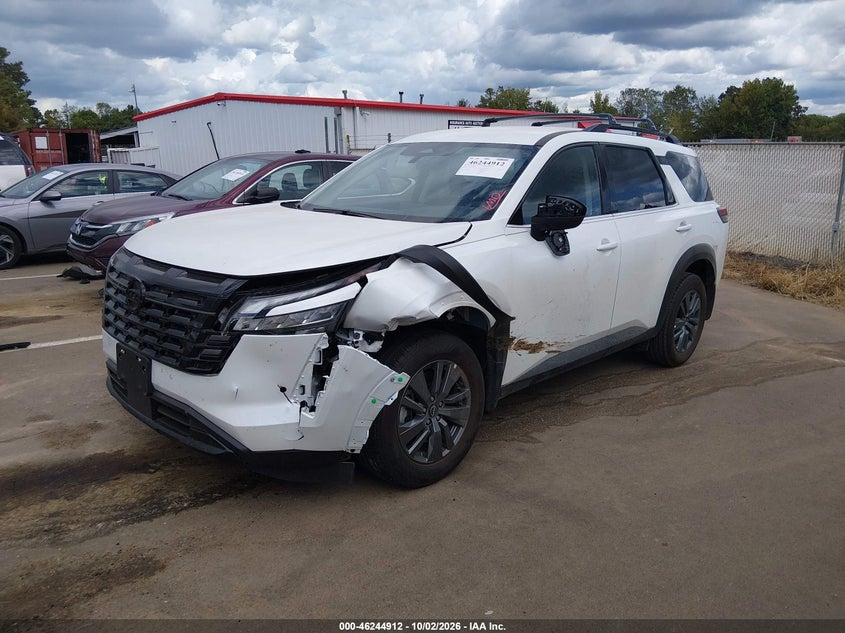 Vin: 5n1dr3bs4tc276977, lot: 46744938, nissan pathfinder sv 20262