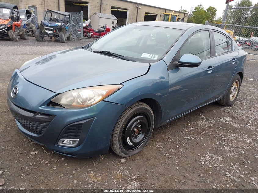 Vin: jm1bl1s62a1284220, lot: 46744945, mazda mazda3 s sport 20102