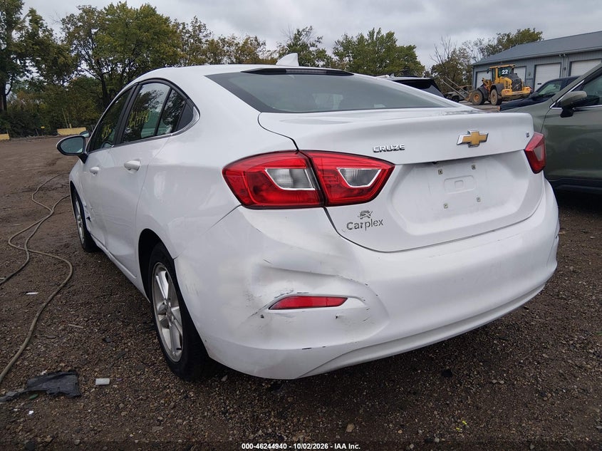 Vin: 1g1be5sm5h7269999, lot: 46744966, chevrolet cruze lt auto 20173