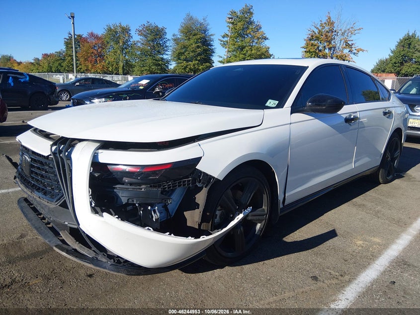 Vin: 1hgcy2f76ra092407, lot: 46744979, honda accord hybrid sport-l 20242