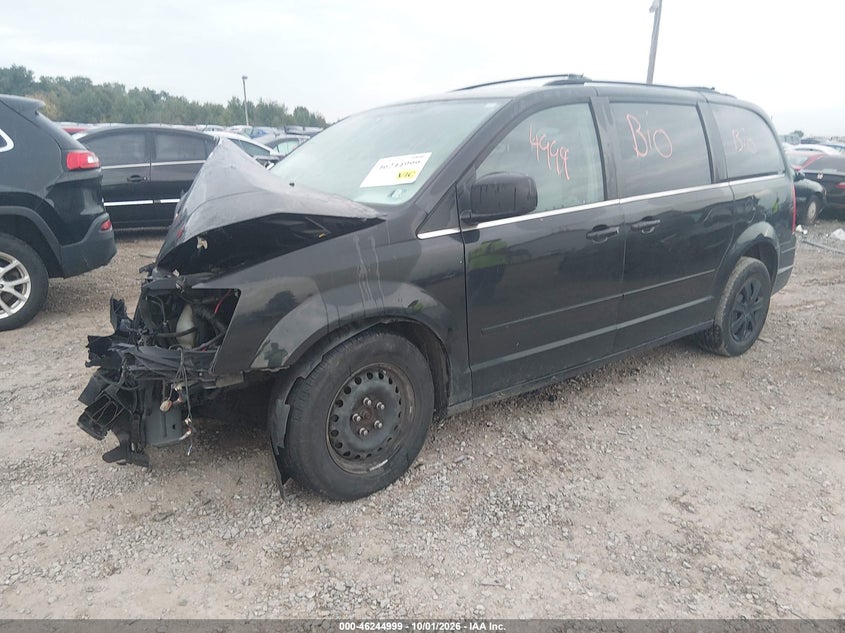 Vin: 2a4rr4dexar281428, lot: 46745025, chrysler town & country lx 20102