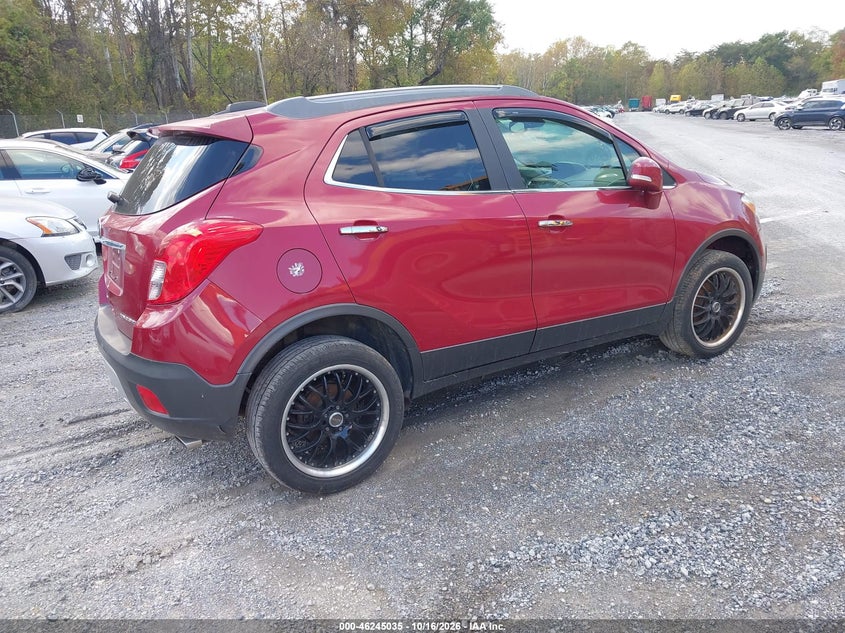 Vin: kl4cjfsb3fb129269, lot: 46745061, buick encore convenience 20154