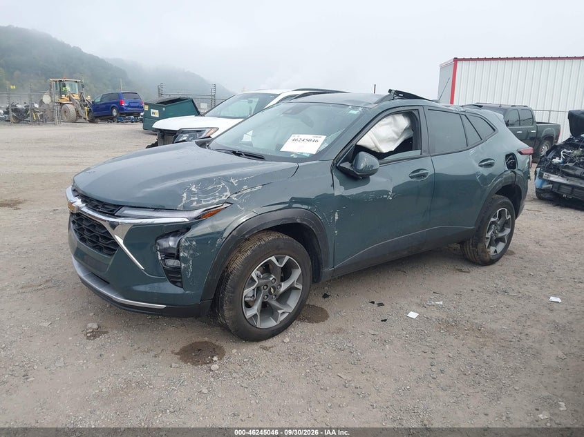 Vin: kl77lhepxtc073340, lot: 46745072, chevrolet trax fwd lt 20262