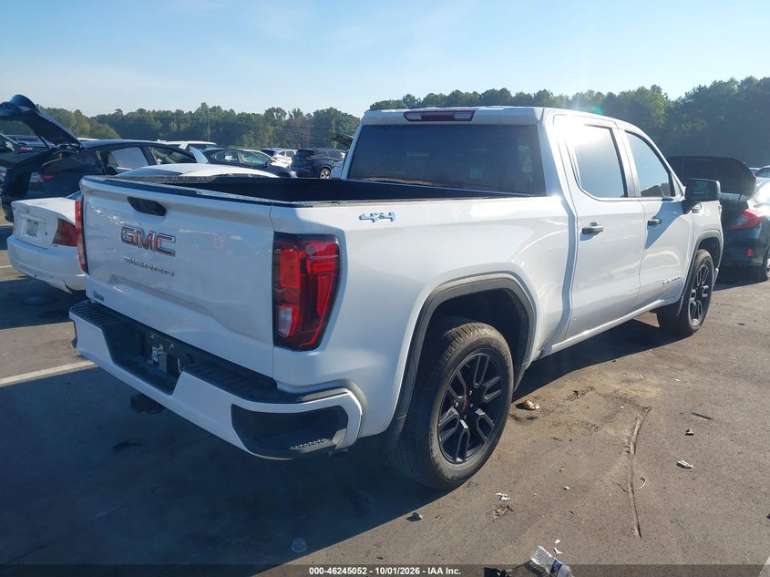 Vin: 1gtpuaek3sz241035, lot: 46745078, gmc sierra 1500 4wd  short box pro 20254