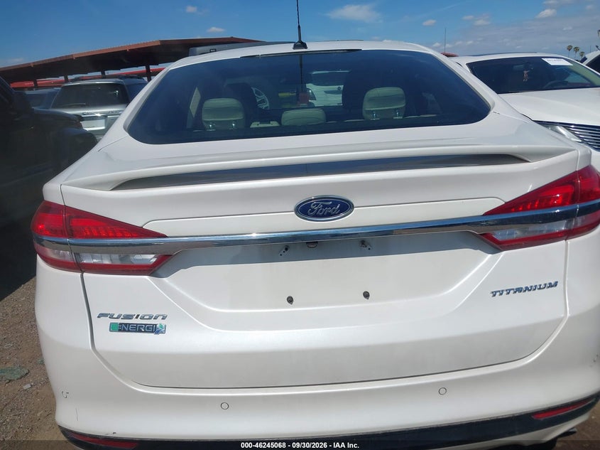 FORD FUSION ENERGI 2018 VIN 3FA6P0SU7JR225027