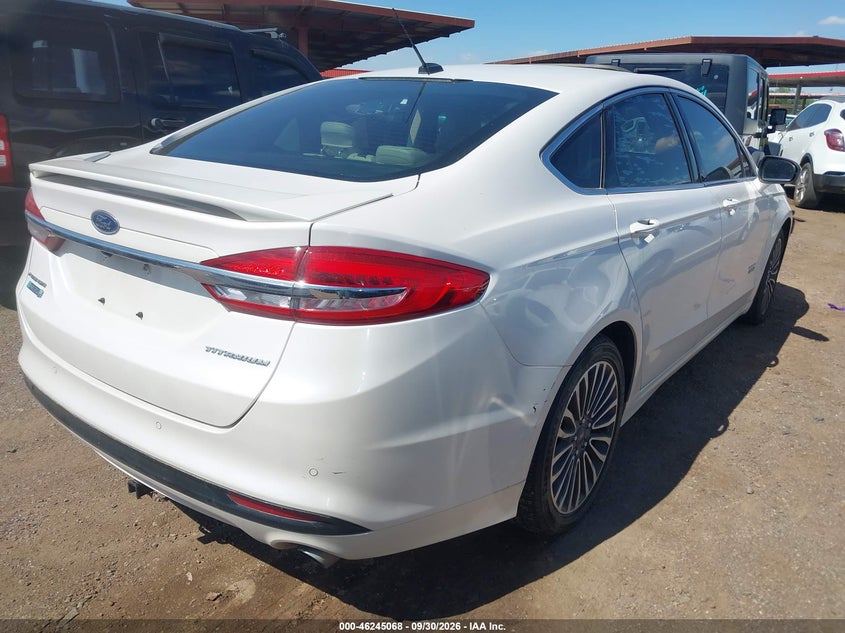 FORD FUSION ENERGI 2018 VIN 3FA6P0SU7JR225027