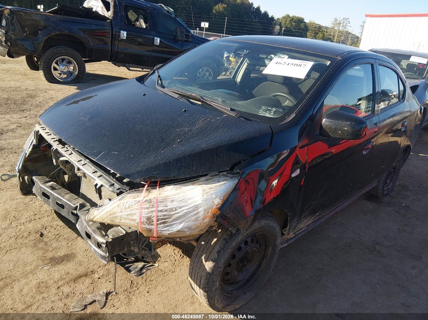 Vin: ml32fufj2nhf05972, lot: 46745113, mitsubishi mirage g4 black edition/es/le 20222