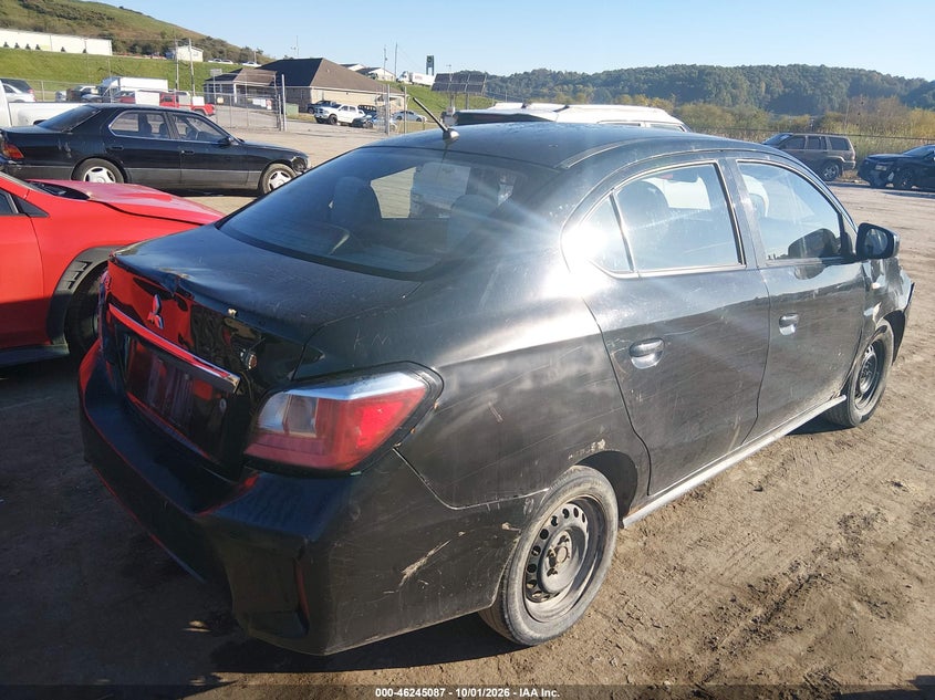 Vin: ml32fufj2nhf05972, lot: 46745113, mitsubishi mirage g4 black edition/es/le 20224