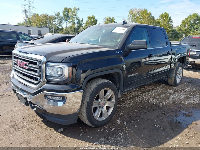 Vin: 3gtu2mec6hg260092, lot: 46745114, gmc sierra 1500 sle 20172
