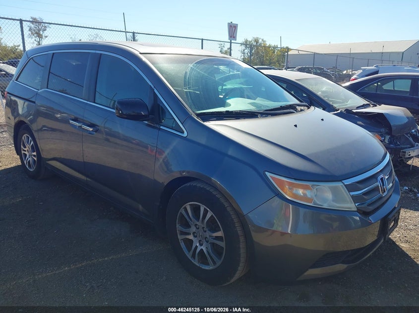 Vin: 5fnrl5h64bb097034, lot: 46745151, honda odyssey ex-l 20111