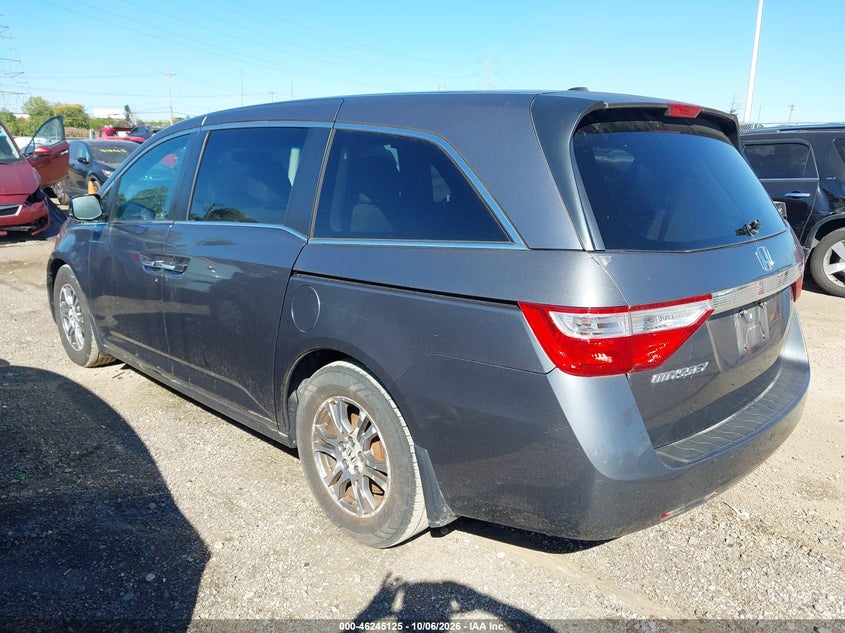 Vin: 5fnrl5h64bb097034, lot: 46745151, honda odyssey ex-l 20113
