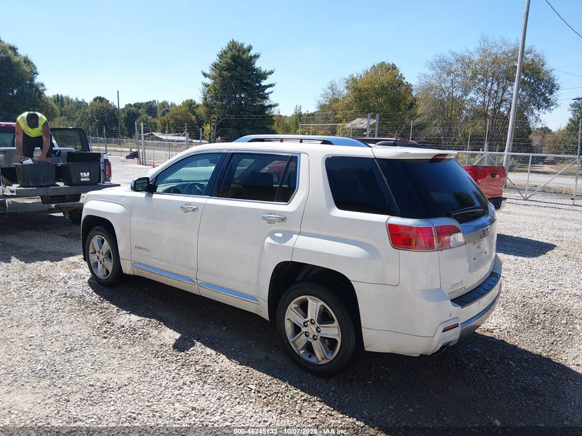 Vin: 2gkaluek0f6149073, lot: 46745159, gmc terrain denali 20153