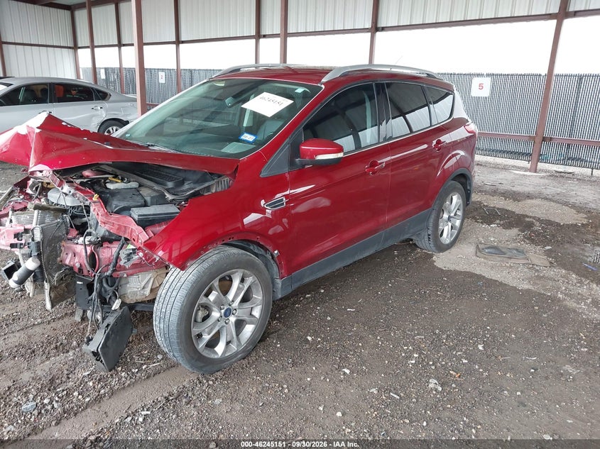 Vin: 1fmcu0j93gub06763, lot: 46745177, ford escape titanium 20162