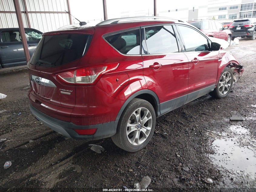 Vin: 1fmcu0j93gub06763, lot: 46745177, ford escape titanium 20164