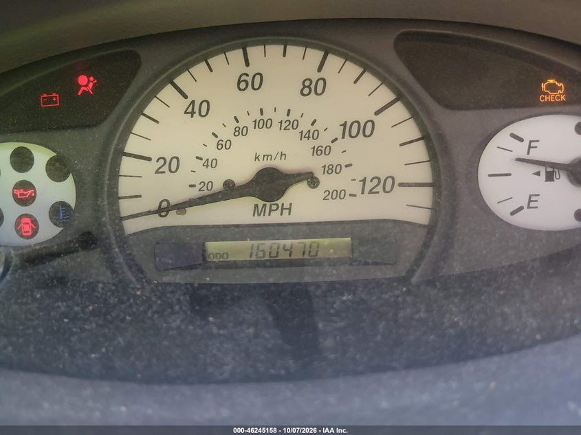 TOYOTA ECHO 2001 VIN JTDBT123410140647