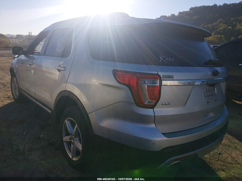 Vin: 1fm5k8d88hgb88246, lot: 46745189, ford explorer xlt 20173