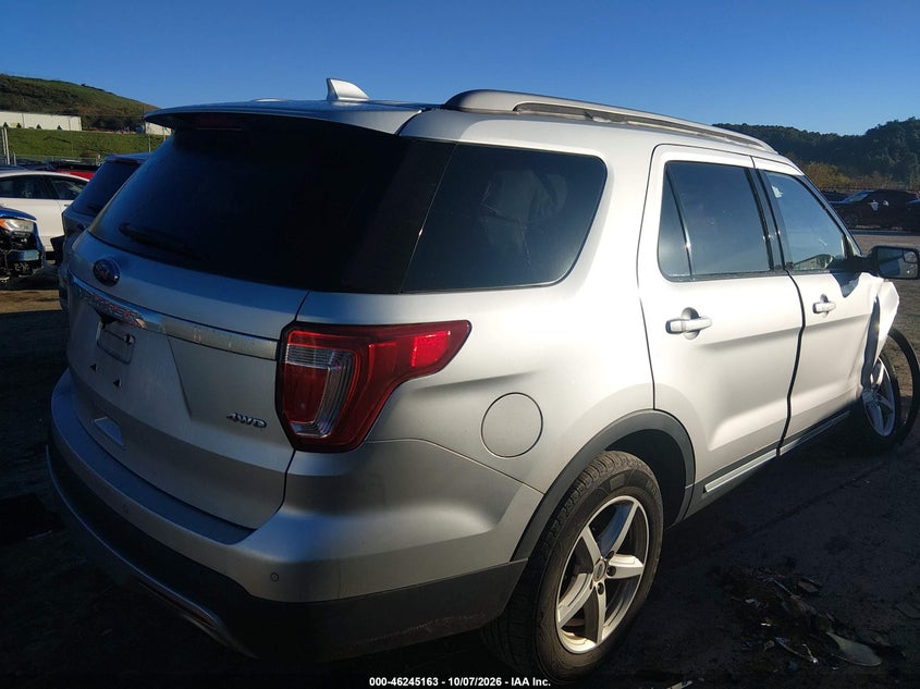 Vin: 1fm5k8d88hgb88246, lot: 46745189, ford explorer xlt 20174