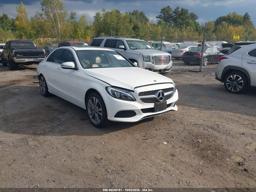 Vin: 55swf4kb4ju281042, lot: 46745217, mercedes-benz c 300 4matic 2018 img_1