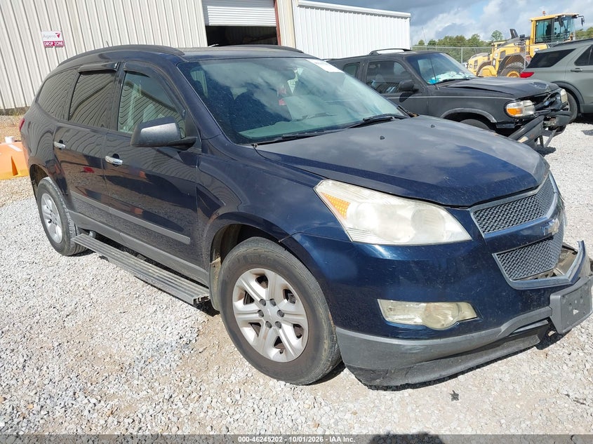 Vin: 1gnkreed9cj146930, lot: 46745228, chevrolet traverse ls 20121