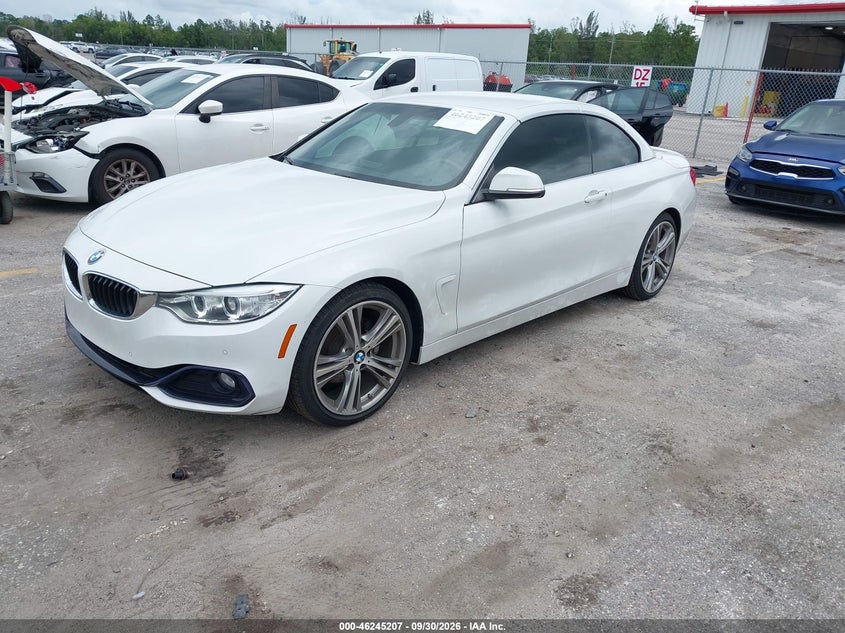 BMW 428I 2016 VIN WBA3V7C59G5A28326