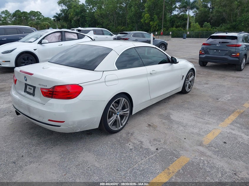 Vin: wba3v7c59g5a28326, lot: 46745233, bmw 428i 20164