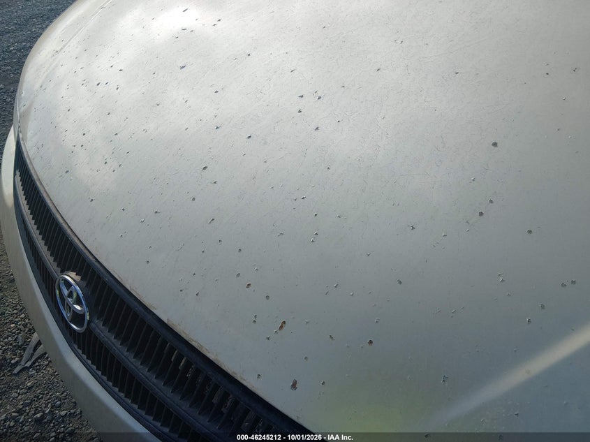 TOYOTA CAMRY SOLARA 2000 VIN 2T1CF22P5YC402664