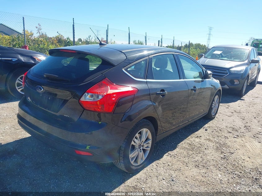 Vin: 1fahp3m23cl363686, lot: 46745261, ford focus sel 20124