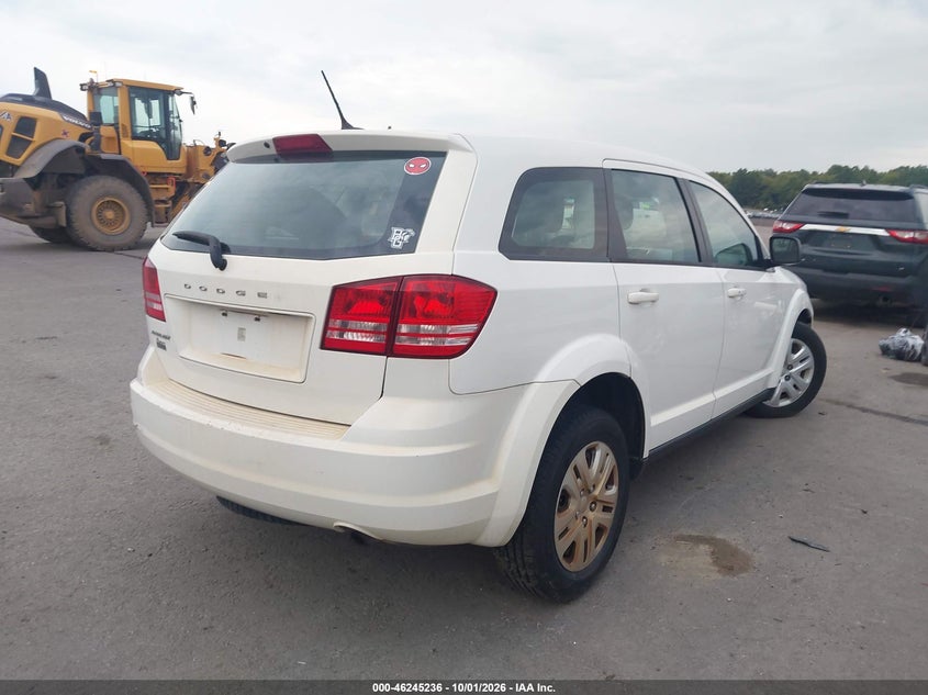 Vin: 3c4pdcab5ft683460, lot: 46745262, dodge journey american value pkg 20154