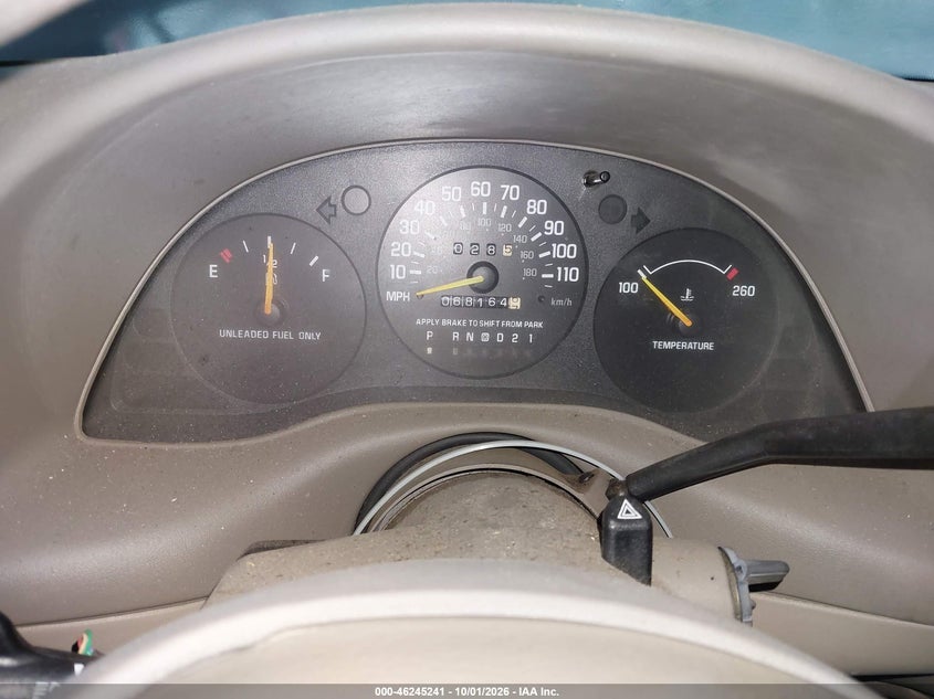 CHEVROLET LUMINA 1999 VIN 2G1WL52M7X9143650