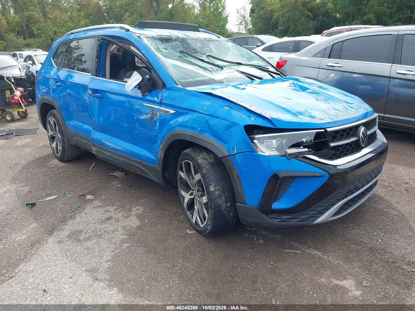 Vin: 3vv2x7b21nm047202, lot: 46745292, volkswagen taos 1.5t sel 2022 img_1