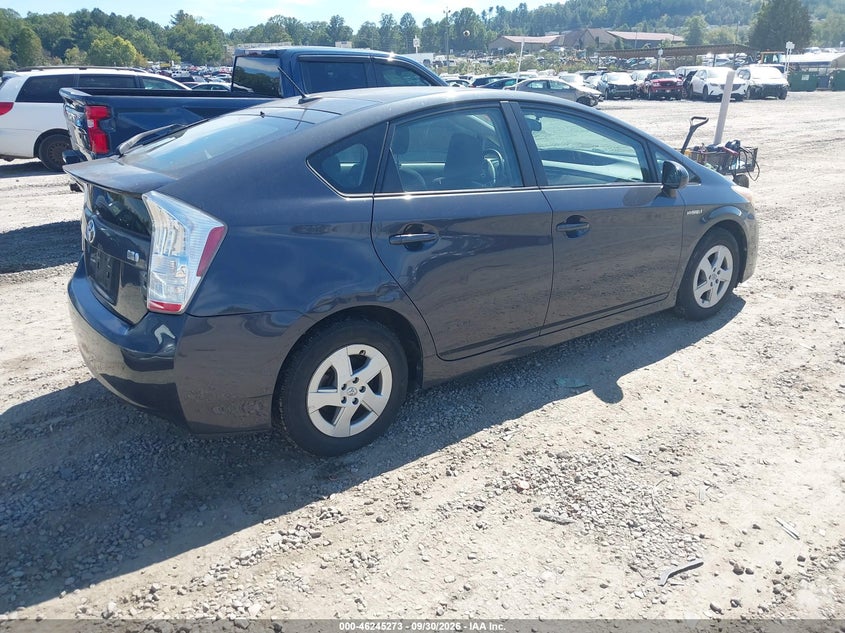 TOYOTA PRIUS 2011 VIN JTDKN3DU5B0297875