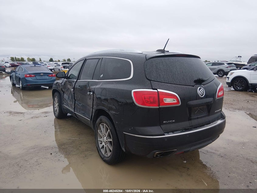 Vin: 5gakrbkd8gj318397, lot: 46745310, buick enclave leather 20163