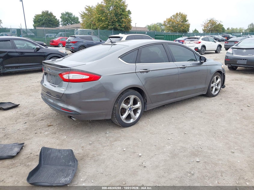 Vin: 3fa6p0hr8dr375154, lot: 46745315, ford fusion se 20134