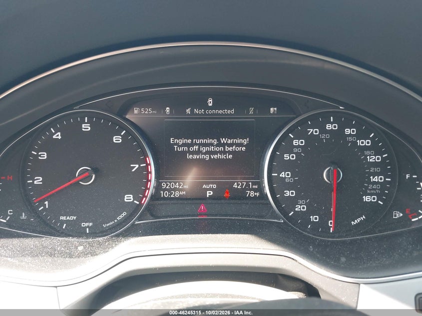 AUDI Q7 2018 VIN WA1LHAF72JD009285
