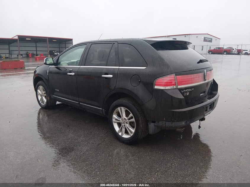 2010 LINCOLN MKX auction photo 3