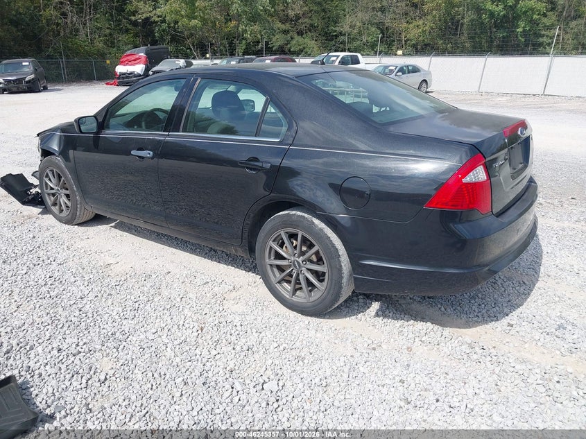 Vin: 3fahp0ha0br113595, lot: 46745383, ford fusion se 20113