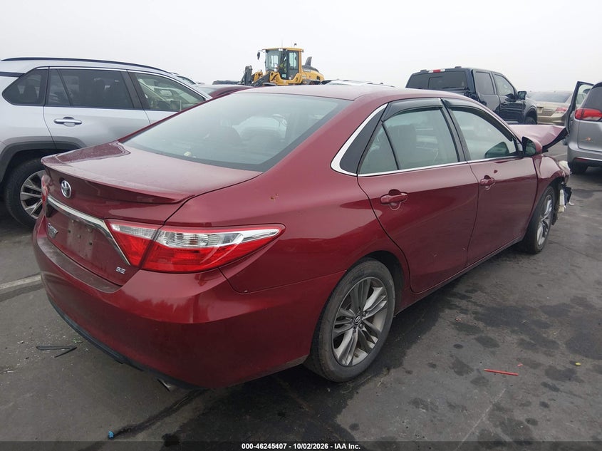 Vin: 4t1bf1fk5hu809158, lot: 46745433, toyota camry se 20174