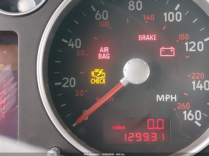 AUDI TT 2001 VIN TRUWT28N211005862