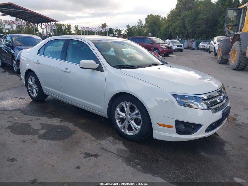 2012 Ford Fusion Se, Left Side, IAAI, VIN 3FAHP0HA8CR206799