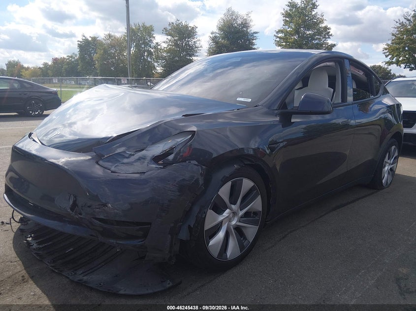 Vin: 7saygdee9ra240317, lot: 46745464, tesla model y long range dual motor all-wheel drive 20242