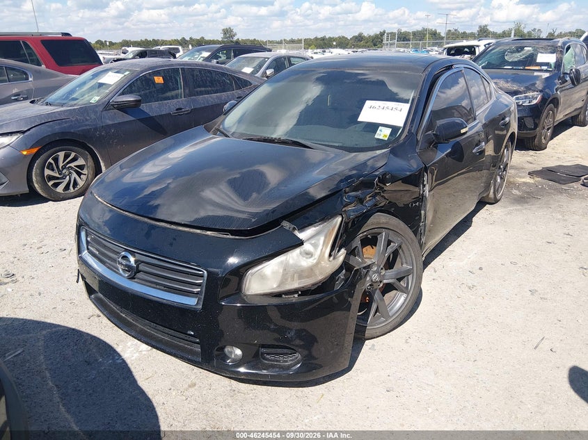 Vin: 1n4aa5ap1dc806398, lot: 46745480, nissan maxima 3.5 sv 20132